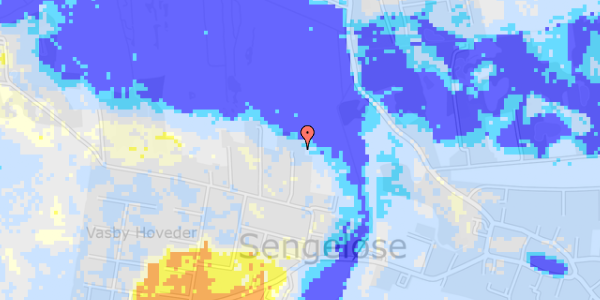 Ekstrem regn på Kirkestien 6