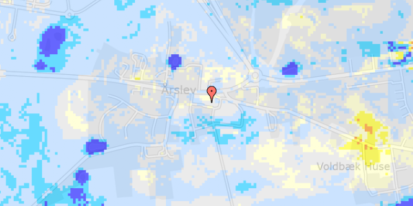 Ekstrem regn på Silkeborgvej 765C