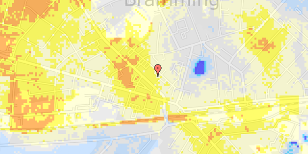 Ekstrem regn på Skolegade 19, st. 