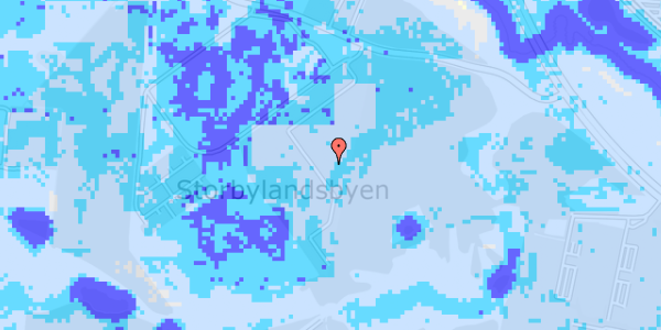 Ekstrem regn på Haveforeningen Marienlyst 120