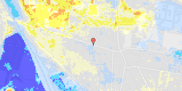 Ekstrem regn på Vestergade 37, 2. tv