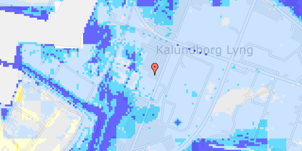 Ekstrem regn på Lerchenborgvej 68B