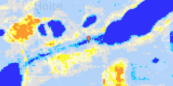 Ekstrem regn på Søengen 6