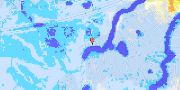 Ekstrem regn på Onsholtgårdsvej 86