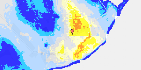 Ekstrem regn på Aarø Strandhøj 2