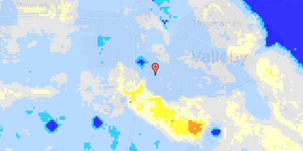 Ekstrem regn på Branddamsvej 5