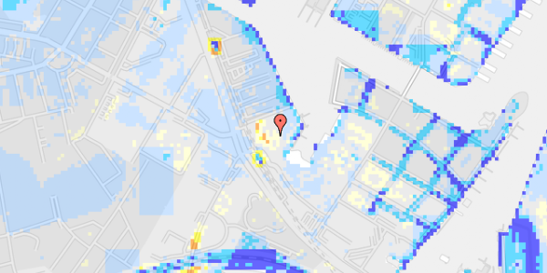 Ekstrem regn på Frederikskaj 2C, 2. th