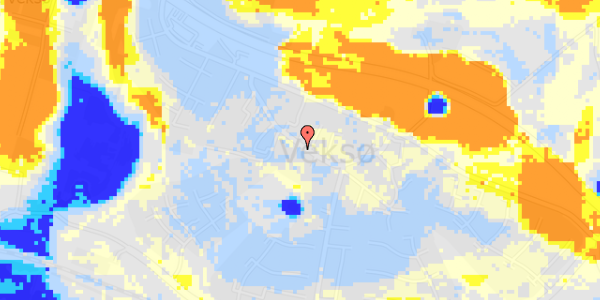 Ekstrem regn på Veksø Bygade 19, st. 