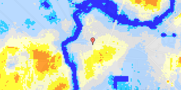 Ekstrem regn på Algade 51, 1. 