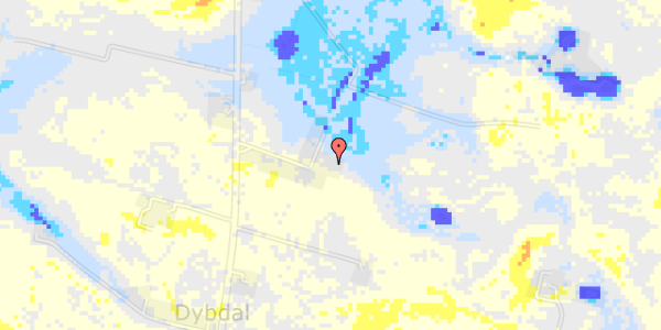 Ekstrem regn på Ålbækvej 30