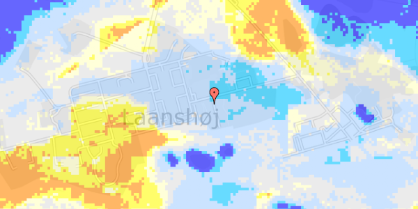 Ekstrem regn på Laanshøj Alle 8