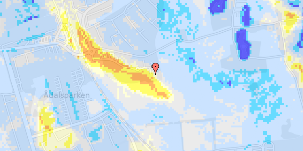 Ekstrem regn på Louiselund 10, st. 1