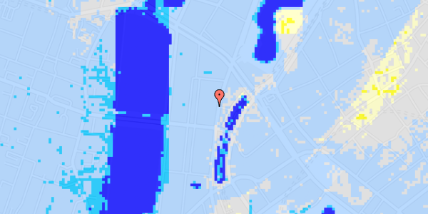 Ekstrem regn på Vester Farimagsgade 31, 4. 