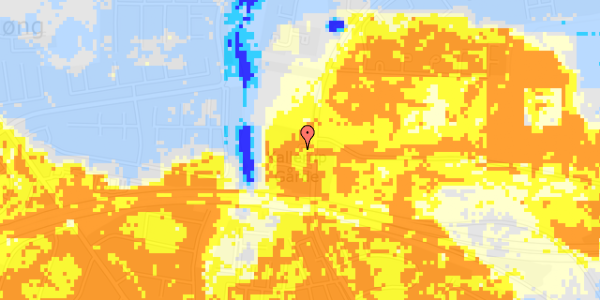 Ekstrem regn på Kallerupvej 39E