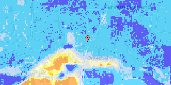 Ekstrem regn på Pilevangsvej 4