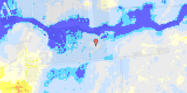 Ekstrem regn på Østergaardsvej 111