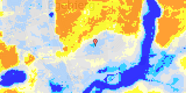 Ekstrem regn på Egedalsbakken 9