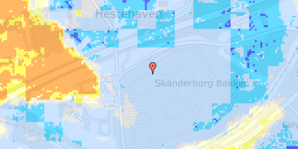 Ekstrem regn på Augustas Vænge 5