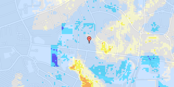 Ekstrem regn på Hjulbjergvej 58B, 1. 402