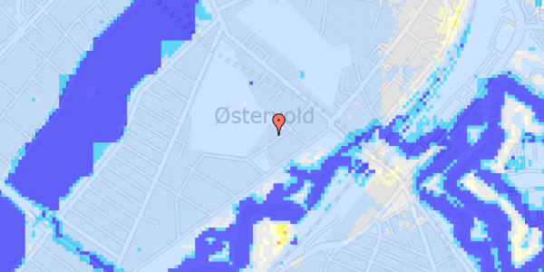 Ekstrem regn på Olof Palmes Gade 10, st. 