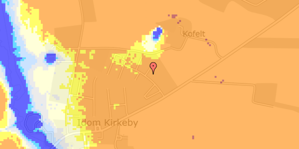 Ekstrem regn på Kofeltvej 8