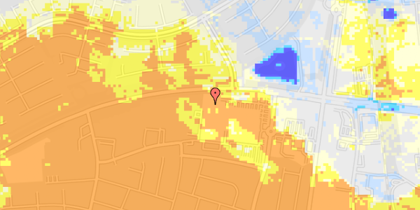 Ekstrem regn på Gl Vardevej 230, st. 17