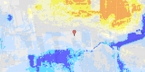 Ekstrem regn på J P Ladefogedsvej 4