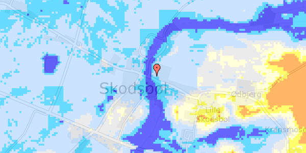 Ekstrem regn på Skodsbølvej 54, 1. 