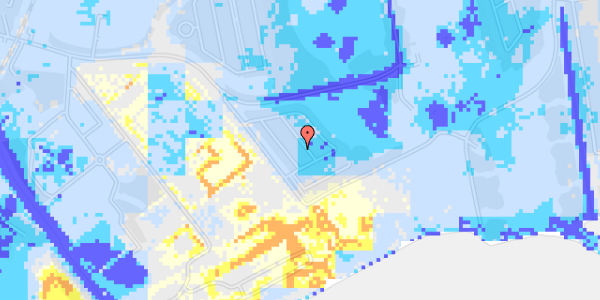 Ekstrem regn på Hf. Bergmannshave 55