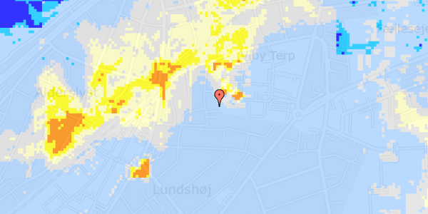 Ekstrem regn på Lundshøjvej 26B