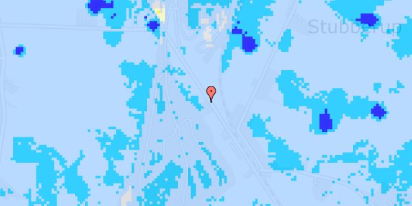 Ekstrem regn på Gl Strandvej 16