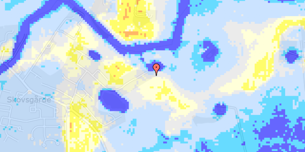 Ekstrem regn på Nørregårds Alle 126