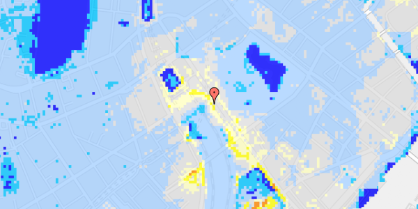 Ekstrem regn på Bernstorffsgade 16, 2. 