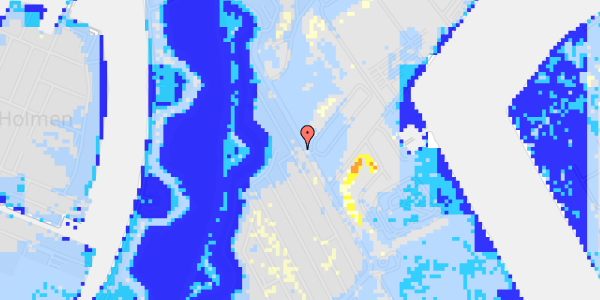 Ekstrem regn på Strandgang 38