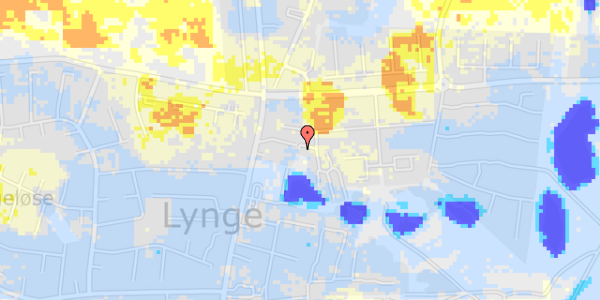 Ekstrem regn på Lynge Søpark 2