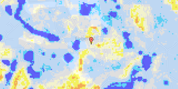 Ekstrem regn på Biskop Svanes Vej 59E