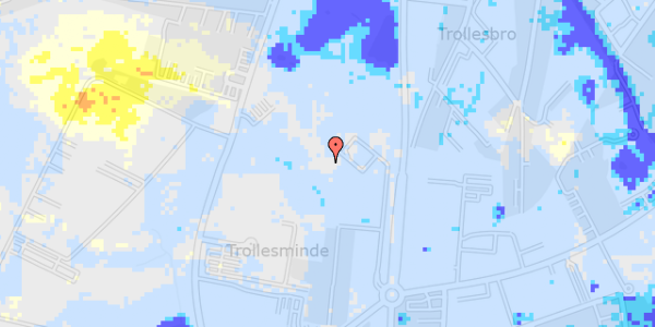 Ekstrem regn på Roskildevej 12C, 1. 