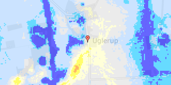 Ekstrem regn på Uglerupvej 31, st. 