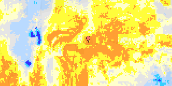 Ekstrem regn på Nyledvej 19