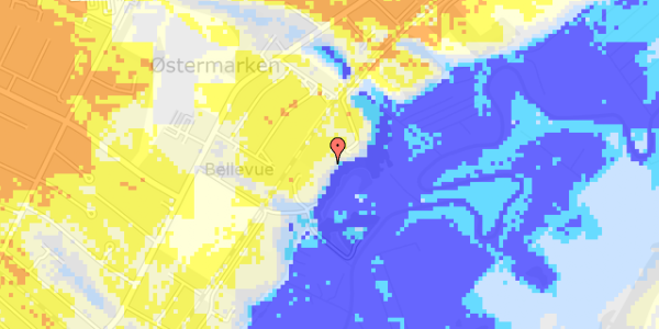 Ekstrem regn på Kongens Kær 19