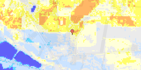 Ekstrem regn på Birk Centerpark 127B, 1. 1