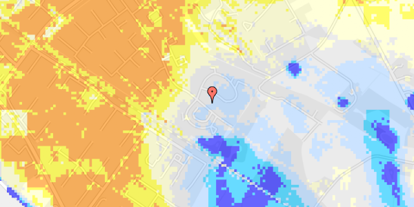 Ekstrem regn på Danmarksgade 5