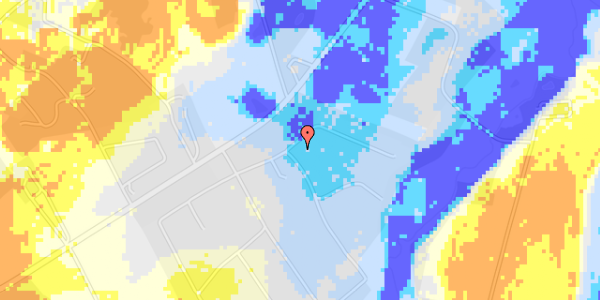 Ekstrem regn på Trinderupgård 23