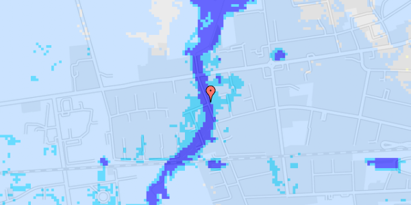 Ekstrem regn på Kastanievej 8B