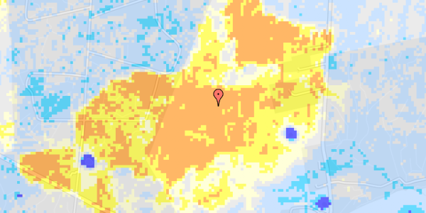 Ekstrem regn på Ulvskovvej 107