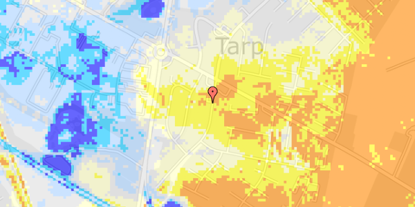 Ekstrem regn på Tarpgårdsvej 9