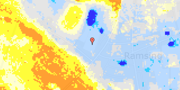 Ekstrem regn på Engvej 10A