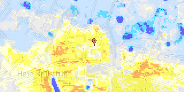 Ekstrem regn på Priorsvej 2