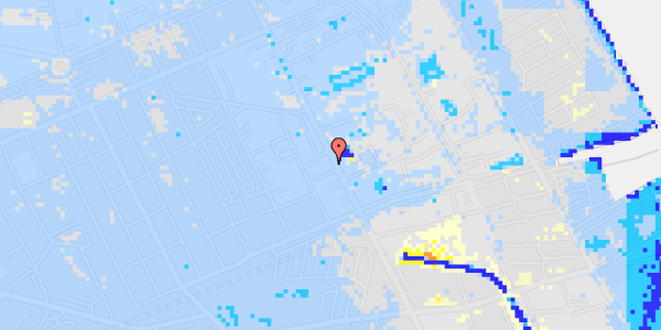 Ekstrem regn på Strandlodsvej 38