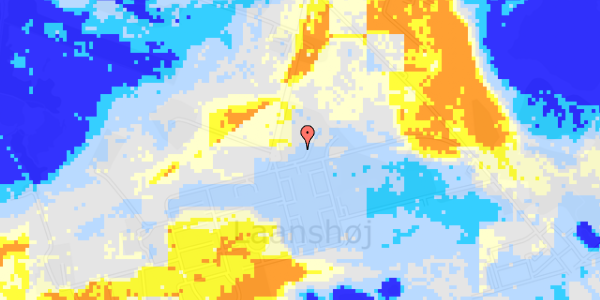 Ekstrem regn på Udsigten 5